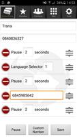 Phone Card Dialer Pro capture d'écran 1