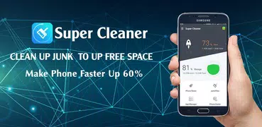 Super Cleaner - Cache Clean, Delete Photos, Cooler
