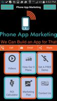 Phone App Marketing Affiche