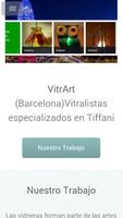 VitrArt Barcelona BCNGlassArt постер