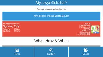 myLawyerSolicitor Screenshot 1