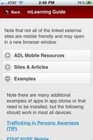 ADL mLearning Guide capture d'écran 3