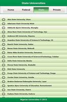 Nigerian Universities capture d'écran 2