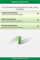 3 Schermata Nigerian Universities