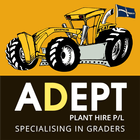 Adept Plant Hire Mobile Zeichen