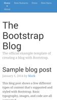 Bootstrap 3 Examples Affiche