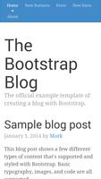 Bootstrap 3 Examples poster