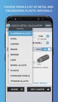 Metal Weight Calculator captura de pantalla 1