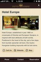 Hotel Europe capture d'écran 1