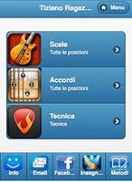 Tiziano Ragazzi Guitar App. Poster