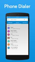 Dialer and contacts-Phone dialer Affiche