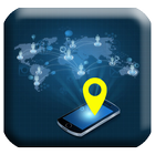 Téléphone numéro Tracker GPS icône