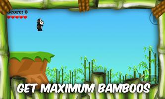 Panda springt voor bamboe screenshot 1