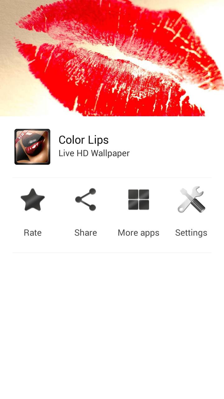 Android 用の 唇 ライブ壁紙 Apk をダウンロード