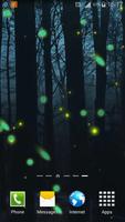 Fireflies Live Wallpaper capture d'écran 2