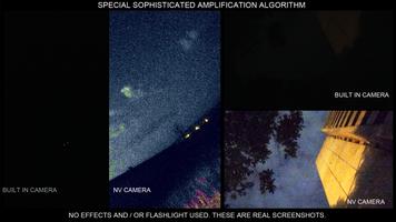 Night Mode Long Exposure Camera Affiche