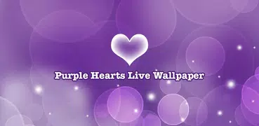 Пурпурное Сердце Живые Обои