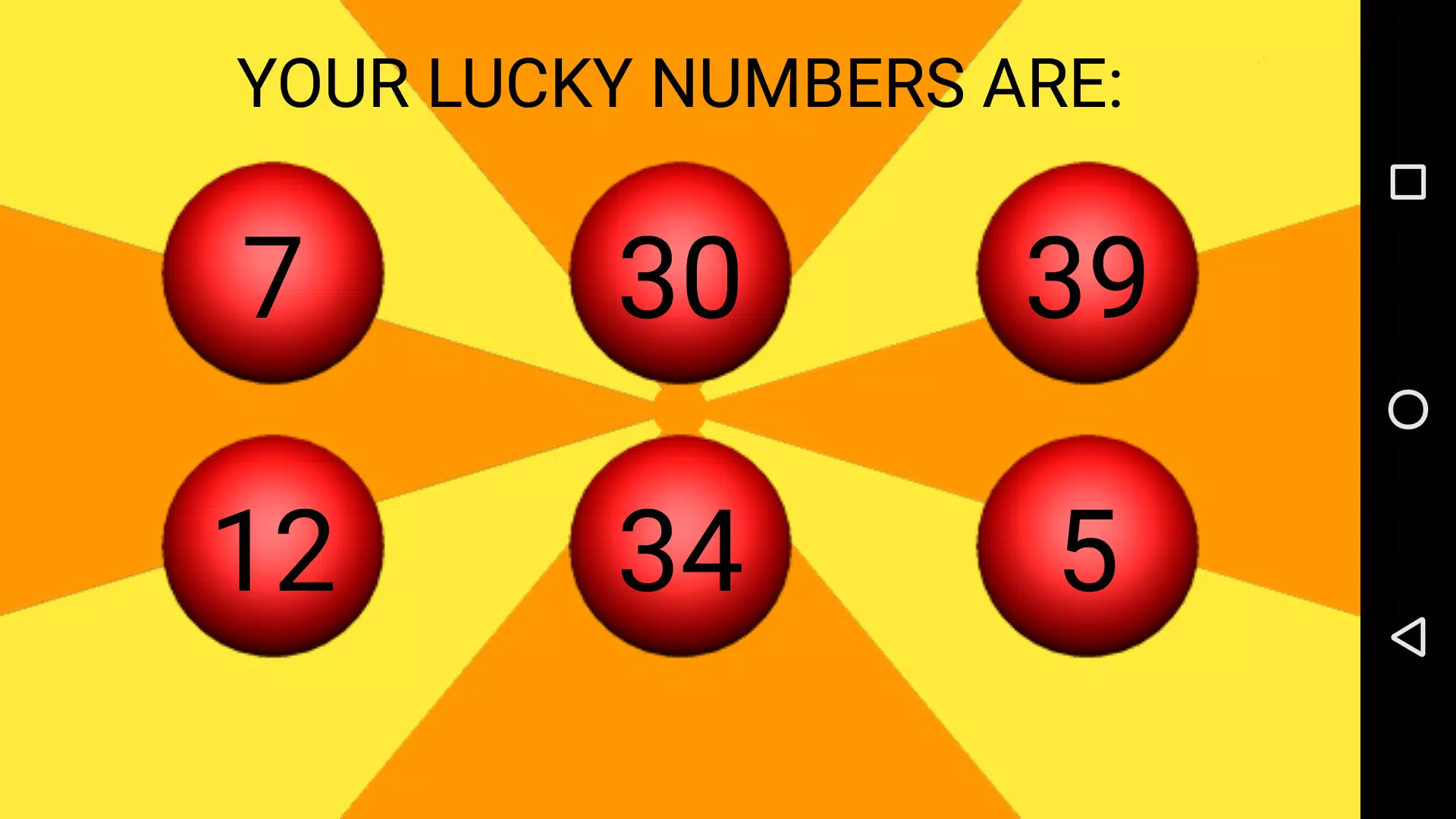 Lottery Numbers Generator APK for Android