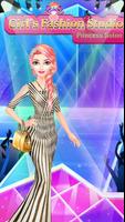 Makeup Salon : Girl Fashion Studio Game for Girls Affiche