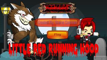 Poster Little Red Running Hood