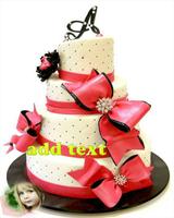 Birthday cake photo frame imagem de tela 3