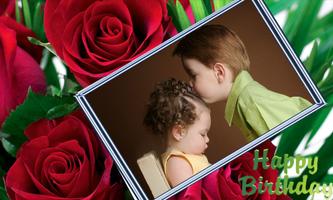 birthday photo frame স্ক্রিনশট 1