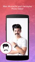 Man Mustache and Hairstyle imagem de tela 3