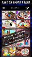 Birthday Cake Photo Frame 海報