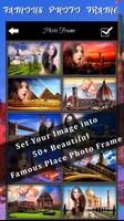 Famous Place Photo Frames 포스터