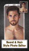 Beard & Hair Style Photo Editor скриншот 3