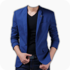 Man Blazer Photo suit icon
