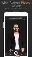 Man Blazer Photo suit poster