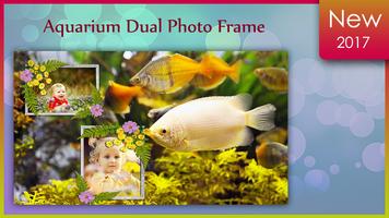 Aquarium Dual Photo Frame screenshot 1