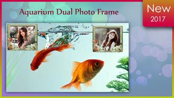 Aquarium Dual Photo Frame screenshot 2