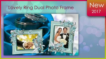 Lovely Ring Dual Photo Frame 海報