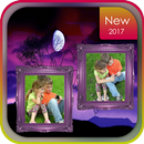 Night Moon Dual Photo Frame APK