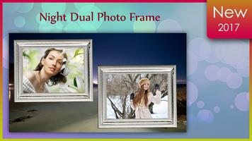 Night Dual Photo Frame स्क्रीनशॉट 3