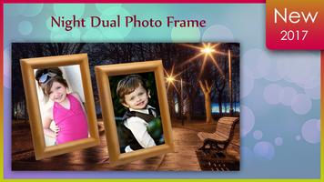 Night Dual Photo Frame स्क्रीनशॉट 1