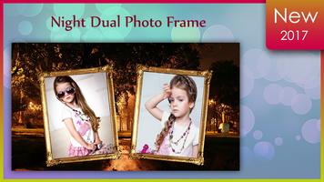 Night Dual Photo Frame स्क्रीनशॉट 2