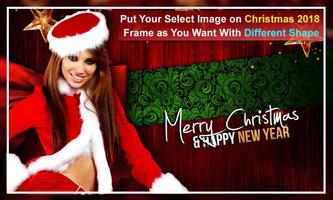Christmas Photo Frame : Christmas Photo Editor Affiche