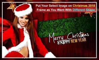 Christmas Photo Frame : Christmas Photo Editor poster