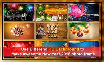 Happy New Year 2018 Photo Frame & Editor screenshot 2