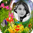 Garden photo frame أيقونة