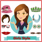 Girl photo editor new icon