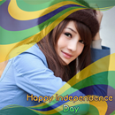 Brazil Independence day frame APK