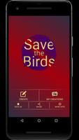 Save the Birds Photo Editor Plakat