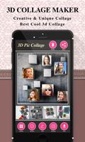 3D Photo Collage Maker Affiche