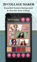 3D Photo Collage Maker capture d'écran 3