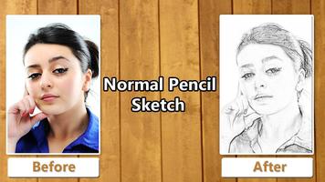 Photo to Pencil Sketch Effects پوسٹر