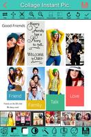 Creative picture collage maker with effects Cartaz